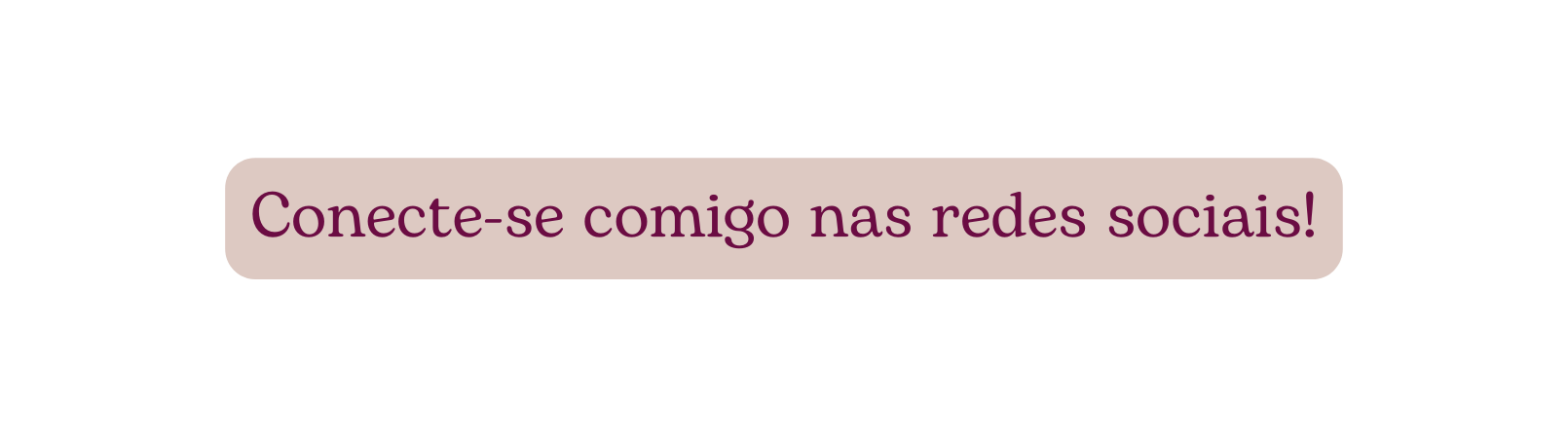 Conecte se comigo nas redes sociais